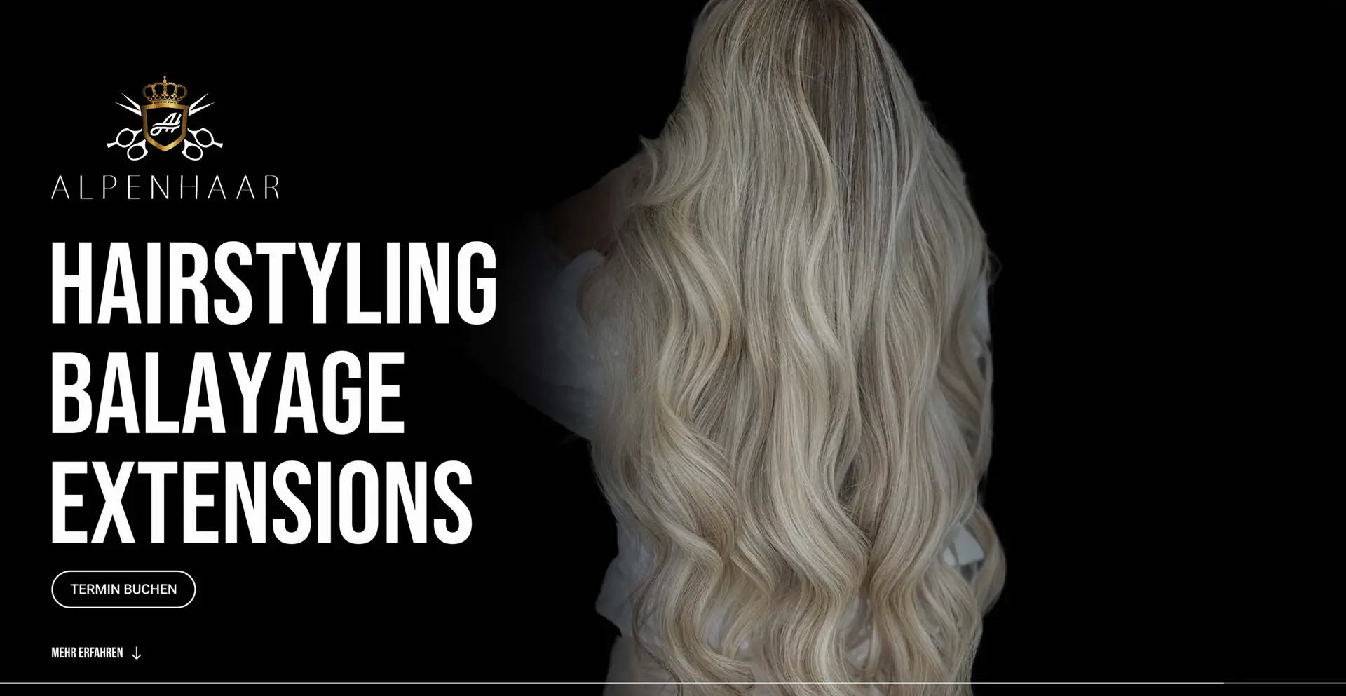 Referenz: Alpenhaar Website